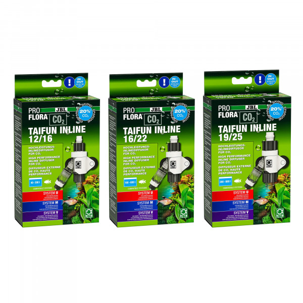 JBL ProFlora Taifun Inline alle Varianten