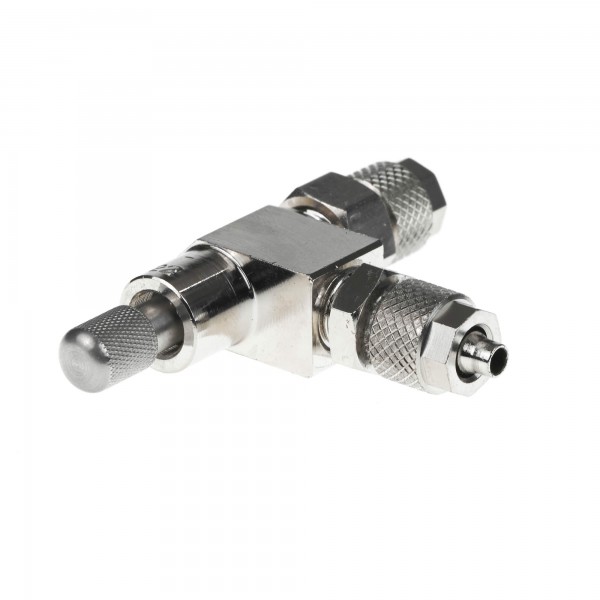 Aqua Noa Feinnadelventil mit 2 Schlauchanschlüssen