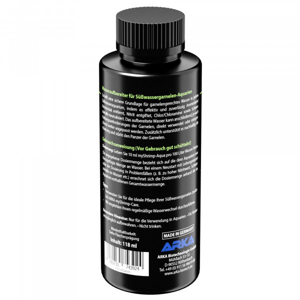 ARKA myShrimp-Aqua | Wasseraufbereiter für Garnelen