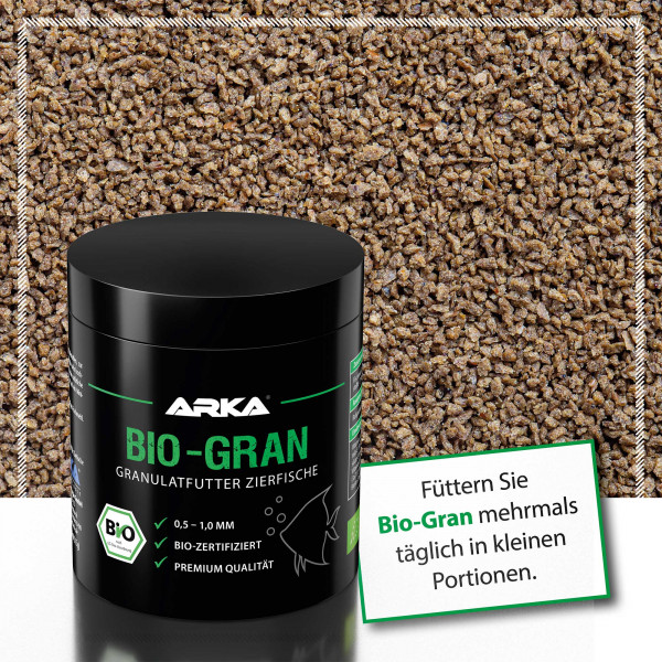 ARKA BIO-GRAN Kombi-Set: Hauptfutter für Zierfische & Nano-Fische