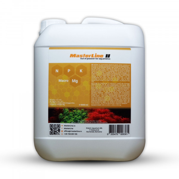 MasterLine 2 Makronährstoff NPK Dünger Wasserpflanzen Aquarium Aquascaping 5000ml