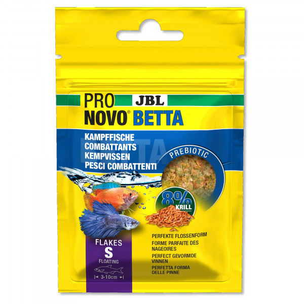 JBL ProNovo Betta Flakes | Kampffischfutter 20ml