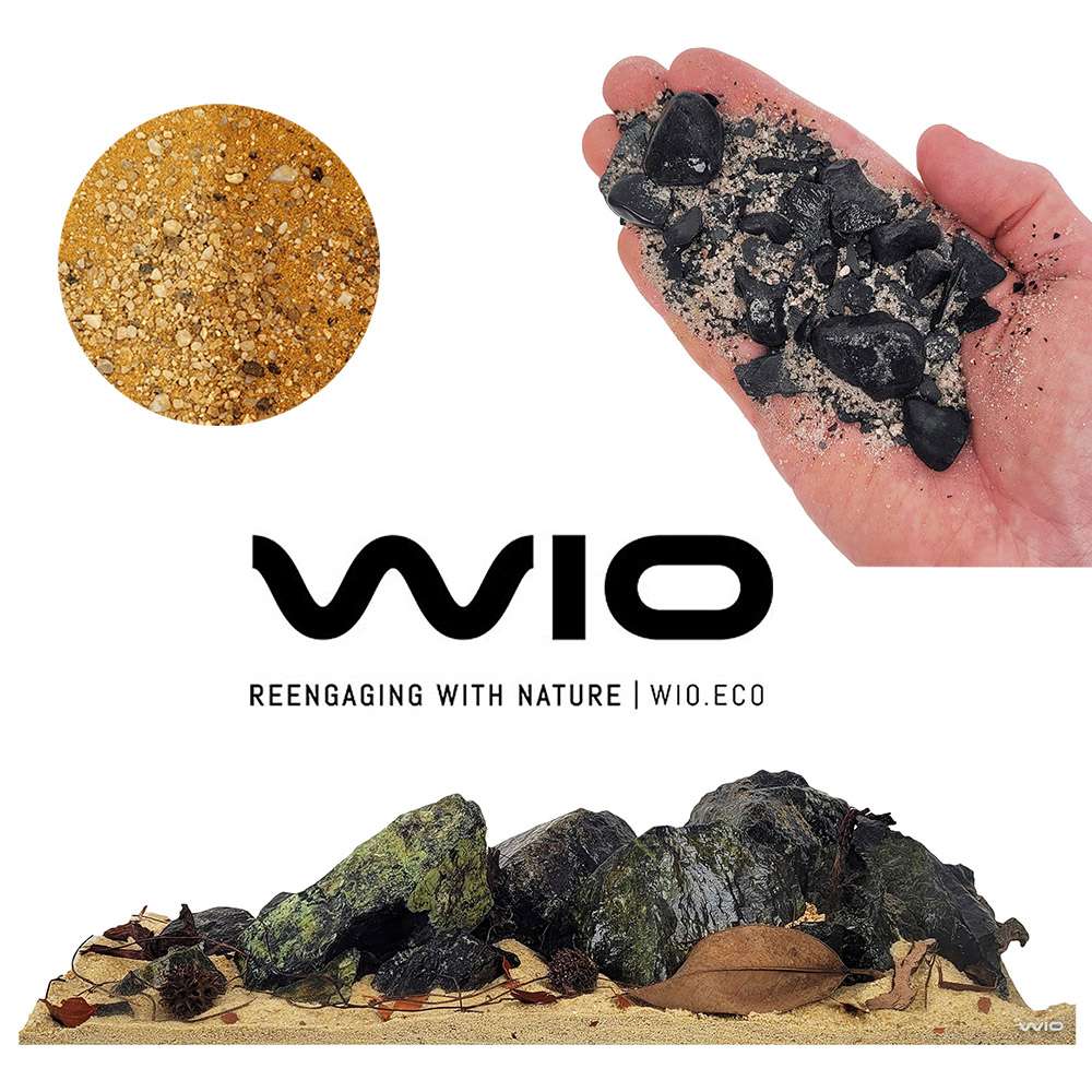 Aquarien Steine, Sand und Kies von WIOdecor Fertig HardscapeSets