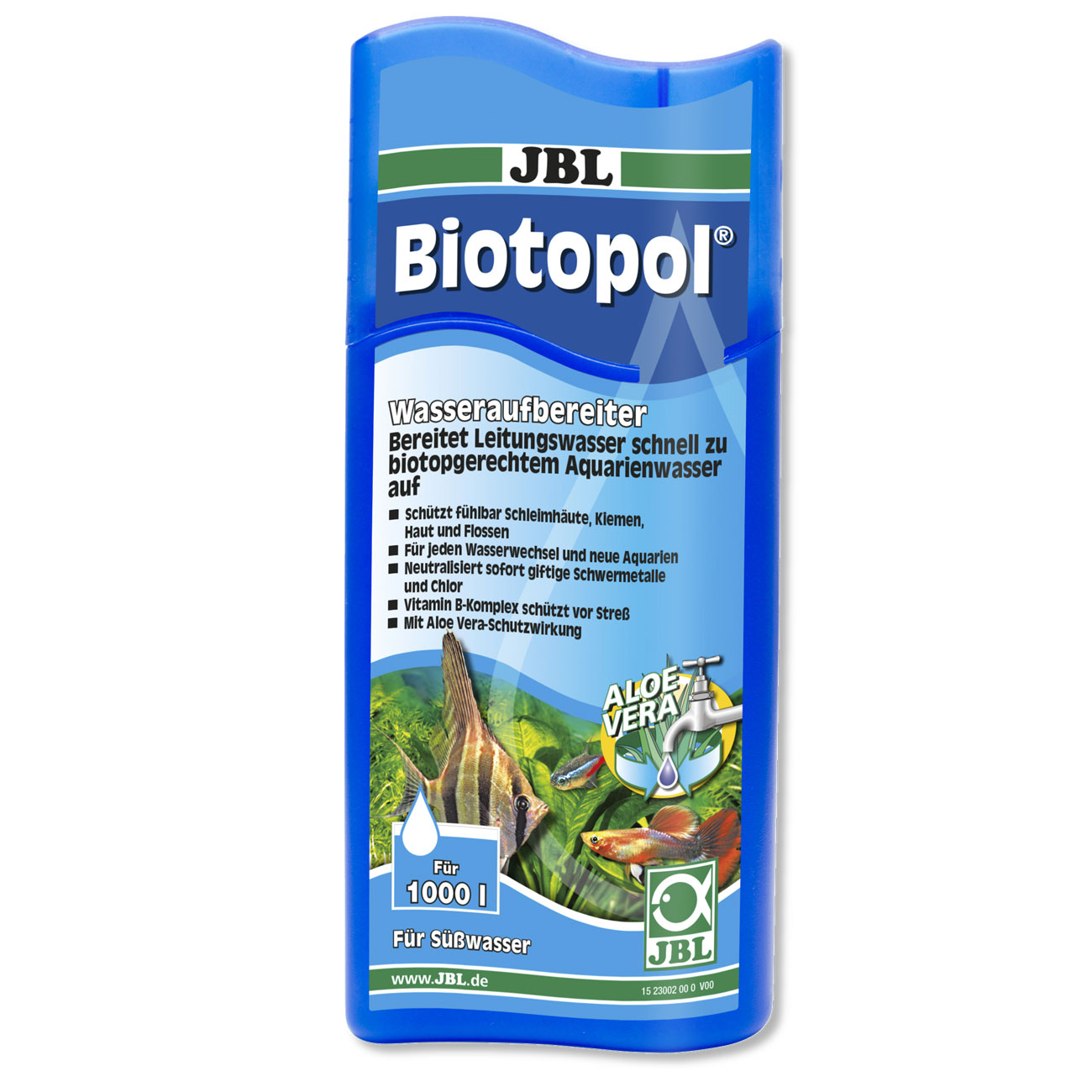JBL Biotopol Wasseraufbereitungsmittel für 500 ml für 2000 l 