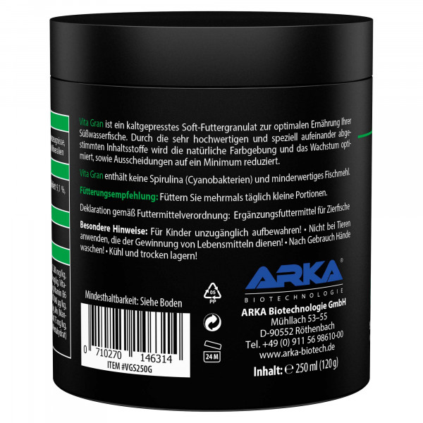 ARKA Microxbe-Lift VitaGran | Granulatfutter