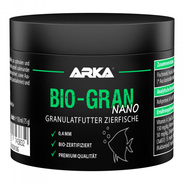 ARKA BIO-GRAN Granulatfutter Nano 150ml
