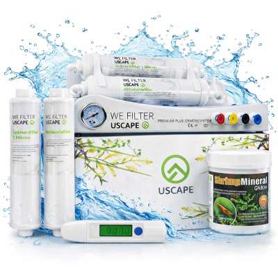 Spülventil Steckverbinder AG 1/4 und 3/8 Umkehrosmose Wasserfilter 3. Größen e Spülventil Steckverbinder AG 1/4 und 3/8 Umkehrosmose Wasserfilter 3. Größen e