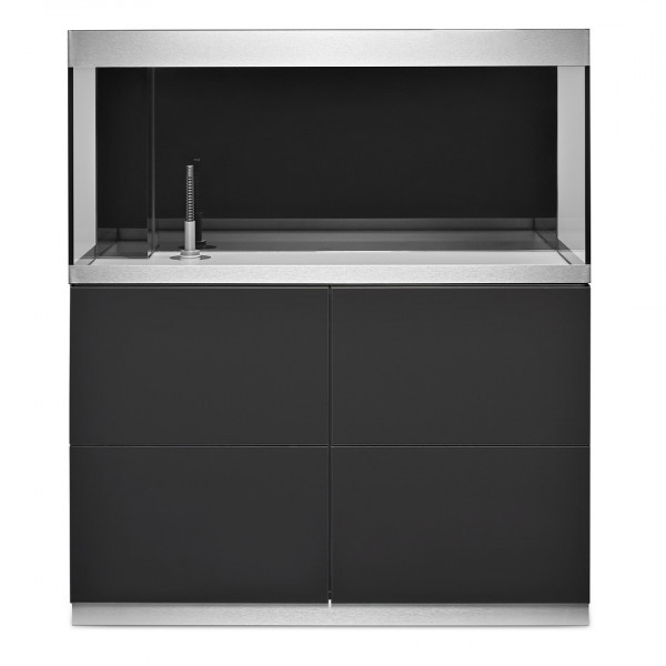 Oase HighLine Optiwhite 300 | Set aus Aquarium und Unterschrank